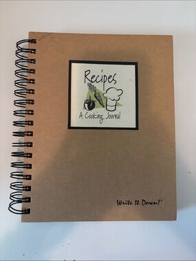 Bundle 3/$15 Recipes a cooking journal